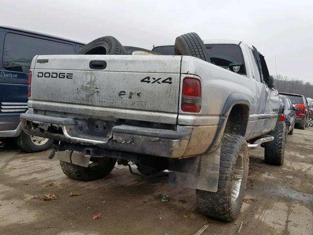 1B7KF237X1J507849 - 2001 DODGE RAM 2500 SILVER photo 4