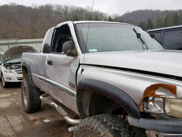 1B7KF237X1J507849 - 2001 DODGE RAM 2500 SILVER photo 9