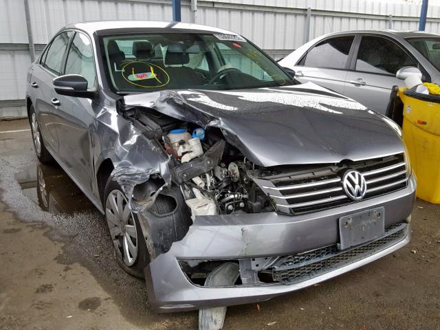 1VWAP7A32DC126329 - 2013 VOLKSWAGEN PASSAT S GREEN photo 1