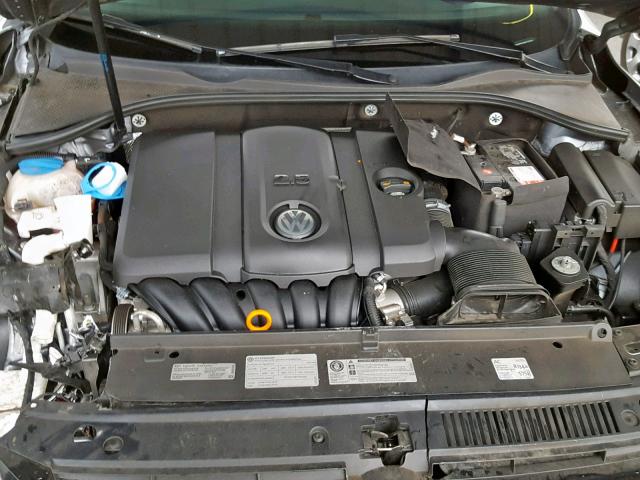 1VWAP7A32DC126329 - 2013 VOLKSWAGEN PASSAT S GREEN photo 7