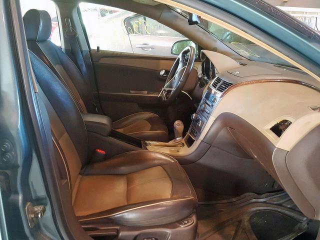 1G1ZK57B19F195129 - 2009 CHEVROLET MALIBU LTZ მწვანე ფოტო 5