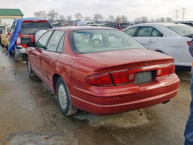 2G4WB52K2V1422813 - 1997 BUICK REGAL LS RED photo 3