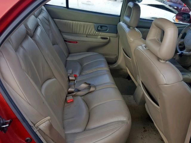 2G4WB52K2V1422813 - 1997 BUICK REGAL LS RED photo 6