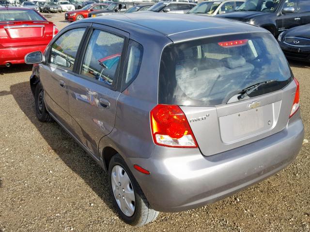 KL1TD66638B004163 - 2008 CHEVROLET AVEO BASE Boz foto 3