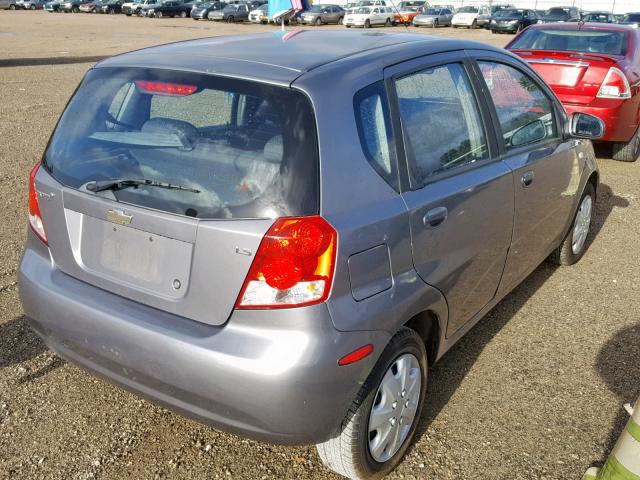 KL1TD66638B004163 - 2008 CHEVROLET AVEO BASE Boz foto 4