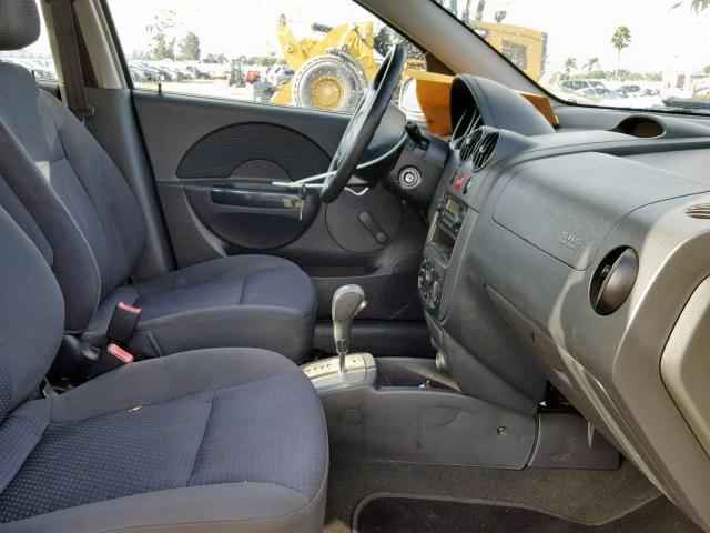 KL1TD66638B004163 - 2008 CHEVROLET AVEO BASE Boz foto 5