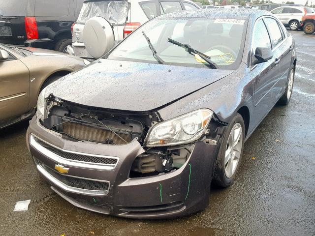 1G1ZB5E00CF269052 - 2012 CHEVROLET MALIBU LS GRAY photo 2