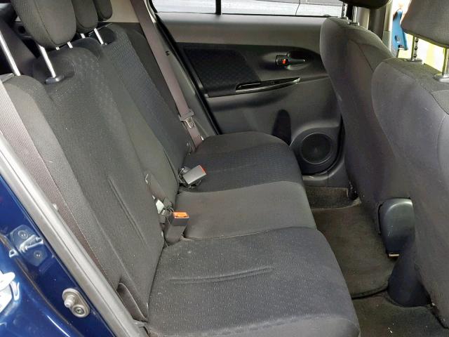 JTKKU10418J022206 - 2008 TOYOTA SCION XD BLUE photo 6