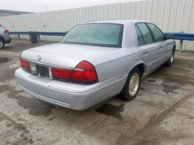 2MEFM75W6WX644583 - 1998 MERCURY GRAND MARQ SILVER photo 4