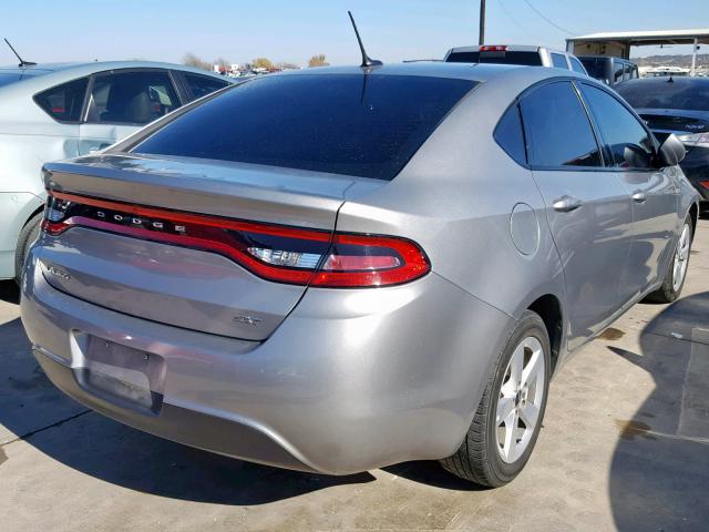 1C3CDFBB9FD336223 - 2015 DODGE DART SXT SILVER photo 4