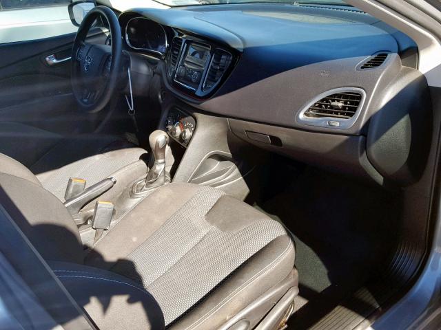 1C3CDFBB9FD336223 - 2015 DODGE DART SXT SILVER photo 5