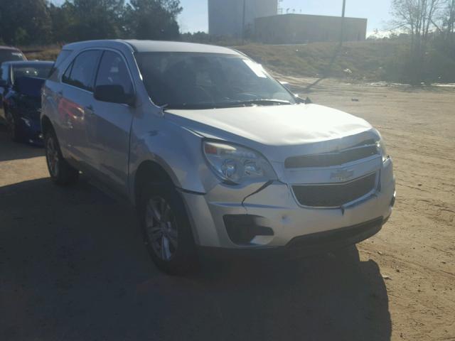 2CNALBEW4A6376368 - 2010 CHEVROLET EQUINOX LS SILVER photo 1