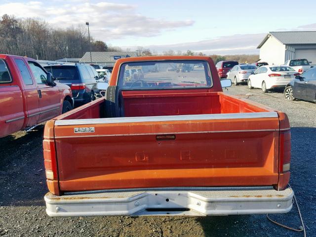 2FTCF10E7BCA09917 - 1981 FORD F100 RED photo 6