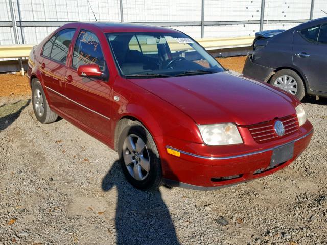 3VWSA69M94M131605 - 2004 VOLKSWAGEN JETTA GLS RED photo 1