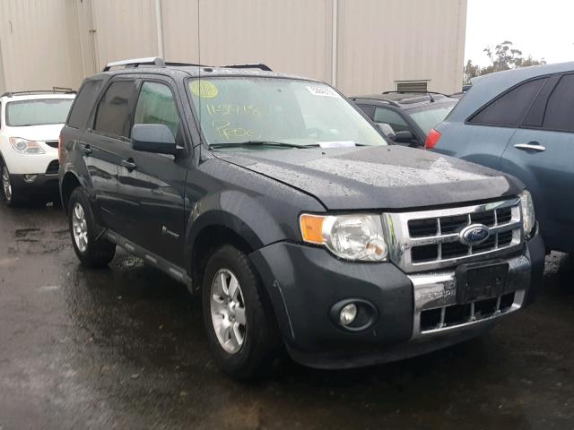 1FMCU49389KA60725 - 2009 FORD ESCAPE HYB GRAY photo 1