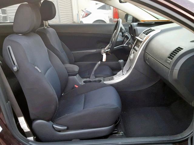 JTKDE167190282586 - 2009 TOYOTA SCION TC 黑色 照片 5