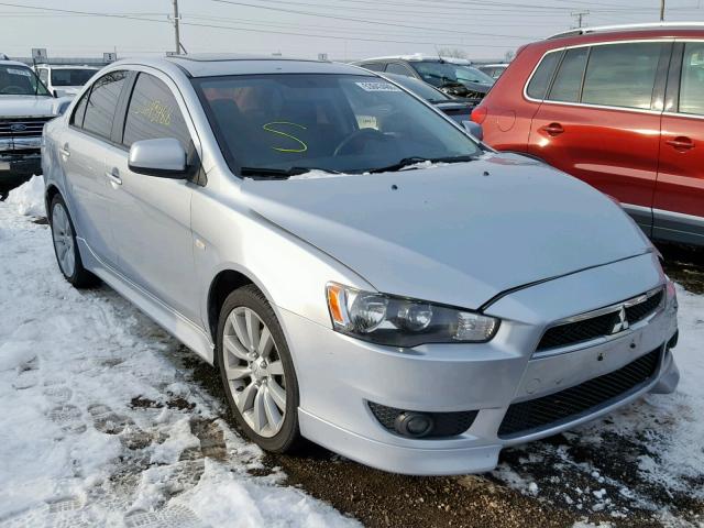 JA32U8FW4BU044715 - 2011 MITSUBISHI LANCER GTS SILVER photo 1