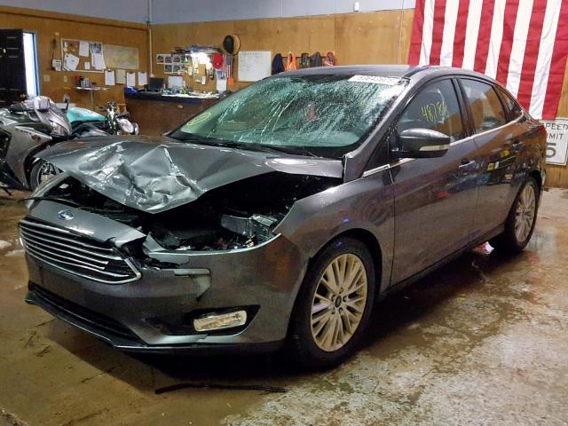 1FADP3J27FL248094 - 2015 FORD FOCUS TITA GRAY photo 2