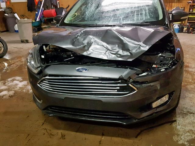 1FADP3J27FL248094 - 2015 FORD FOCUS TITA GRAY photo 9