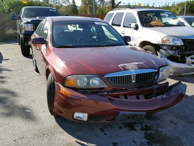 1LNHM87A32Y714855 - 2002 LINCOLN LS RED photo 1