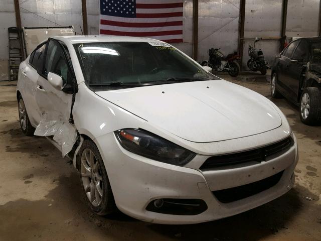 1C3CDFBA9DD290543 - 2013 DODGE DART SXT WHITE photo 1