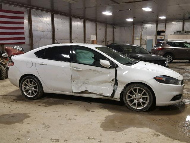 1C3CDFBA9DD290543 - 2013 DODGE DART SXT WHITE photo 9