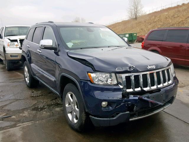 1C4RJFBG1CC262758 - 2012 JEEP GRAND CHER BLUE photo 1