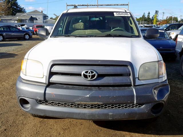 5TBJN32163S410048 - 2003 TOYOTA TUNDRA WHITE photo 9