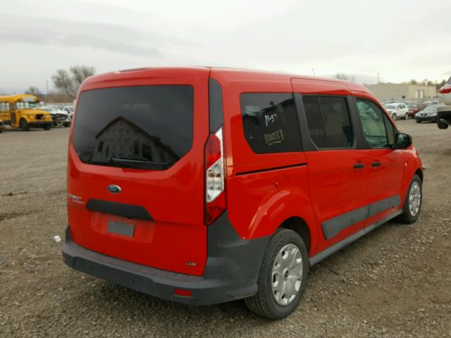 NM0GE9E74J1342666 - 2018 FORD TRANSIT CO RED photo 4