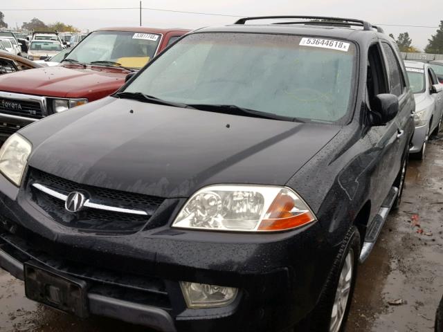 2HNYD18973H541718 - 2003 ACURA MDX TOURIN BLACK photo 2