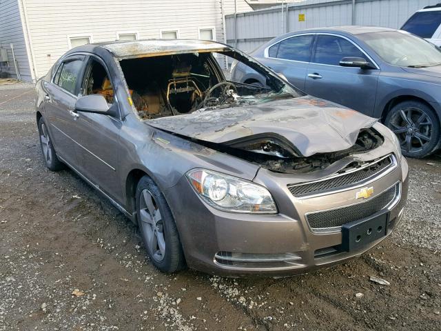 1G1ZC5E04CF288877 - 2012 CHEVROLET MALIBU 1LT BROWN photo 1