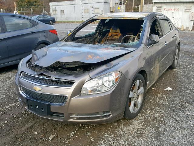 1G1ZC5E04CF288877 - 2012 CHEVROLET MALIBU 1LT BROWN photo 2