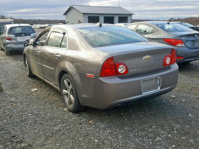 1G1ZC5E04CF288877 - 2012 CHEVROLET MALIBU 1LT BROWN photo 3