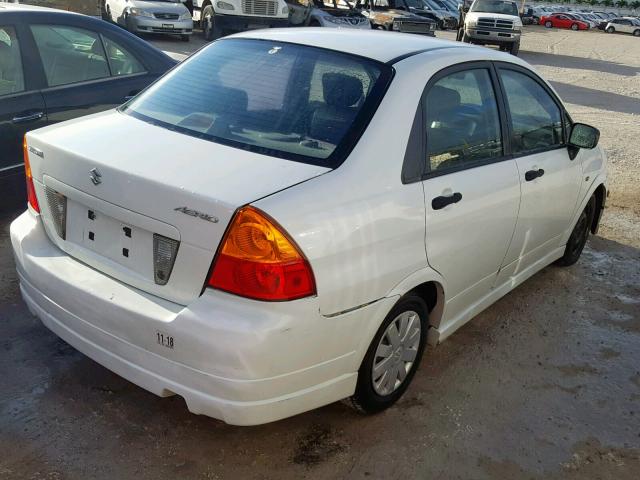 JS2RA62S175355512 - 2007 SUZUKI AERIO WHITE photo 4