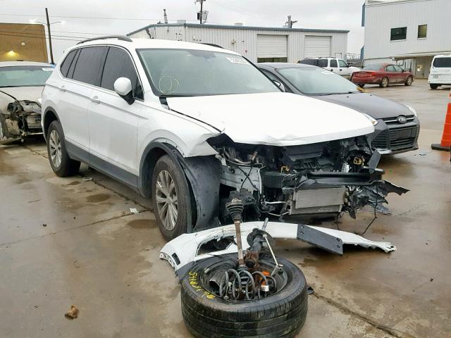 3VV3B7AXXJM060251 - 2018 VOLKSWAGEN TIGUAN SE WHITE photo 1