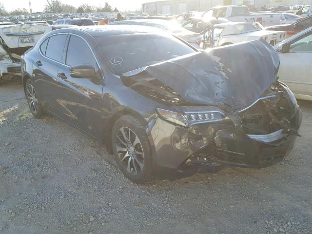 19UUB1F3XFA026225 - 2015 ACURA TLX GRAY photo 1