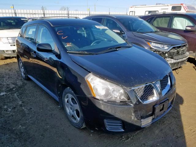 5Y2SP67809Z476602 - 2009 PONTIAC VIBE BLACK photo 1