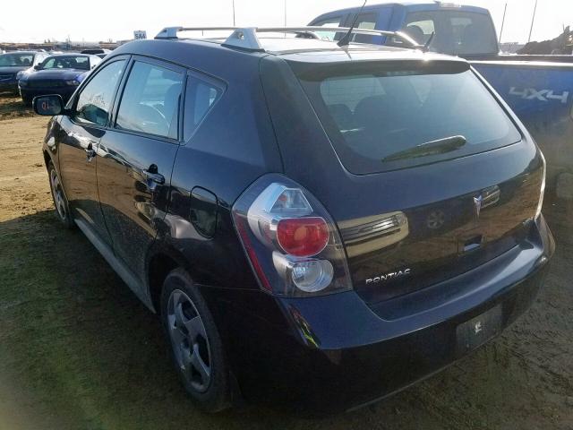 5Y2SP67809Z476602 - 2009 PONTIAC VIBE BLACK photo 3