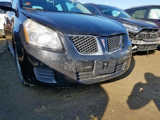 5Y2SP67809Z476602 - 2009 PONTIAC VIBE BLACK photo 9