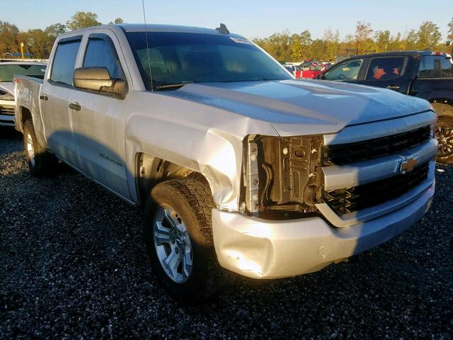 3GCUKPEC4JG320474 - 2018 CHEVROLET SILVERADO SILVER photo 1