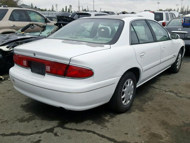 2G4WS52M3W1610811 - 1998 BUICK CENTURY CU WHITE photo 4