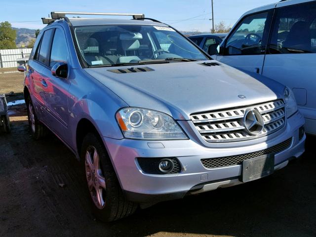 4JGBB86E76A034147 - 2006 MERCEDES-BENZ ML 350 BLUE photo 1