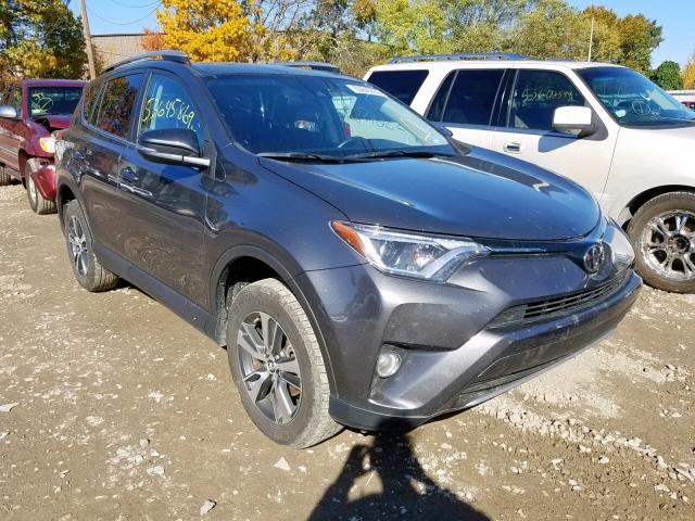 2T3WFREV7JW482254 - 2018 TOYOTA RAV4 ADVEN GRAY photo 1