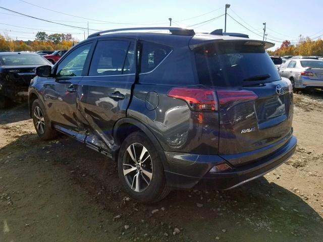 2T3WFREV7JW482254 - 2018 TOYOTA RAV4 ADVEN GRAY photo 3