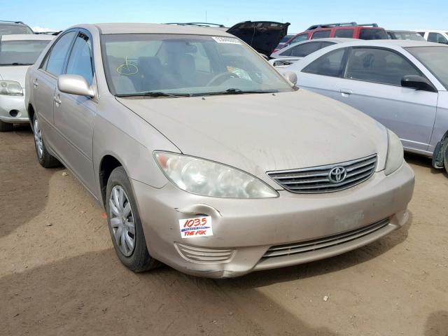 4T1BE32K45U031757 - 2005 TOYOTA CAMRY LE GOLD photo 1