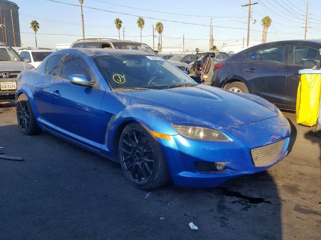 JM1FE173250148255 - 2005 MAZDA RX8 BLUE photo 1