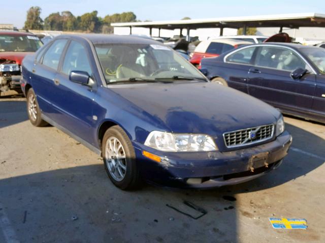 YV1VS275X4F077744 - 2004 VOLVO S40 1.9T BLUE photo 1