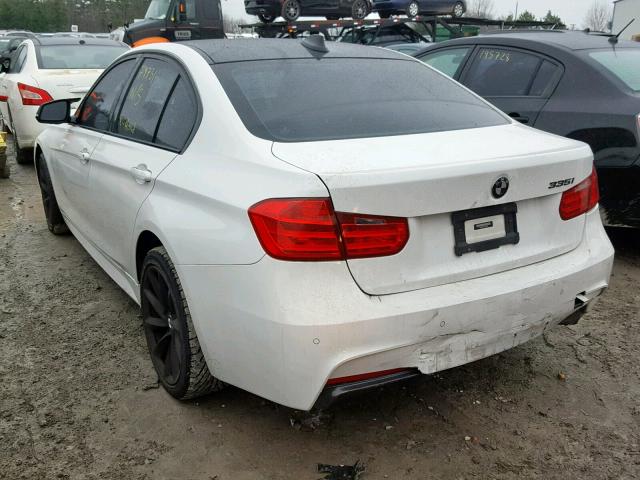 WBA3B9C52DF585005 - 2013 BMW 335 XI WHITE photo 3