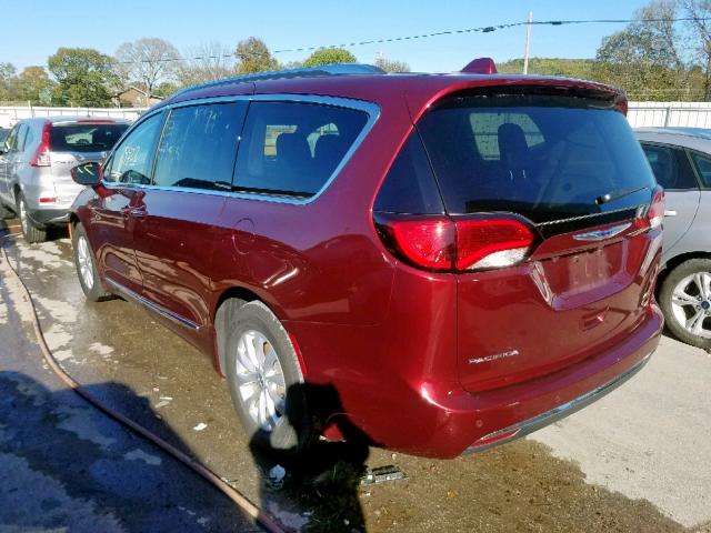 2C4RC1BG6KR537379 - 2019 CHRYSLER PACIFICA T RED photo 3