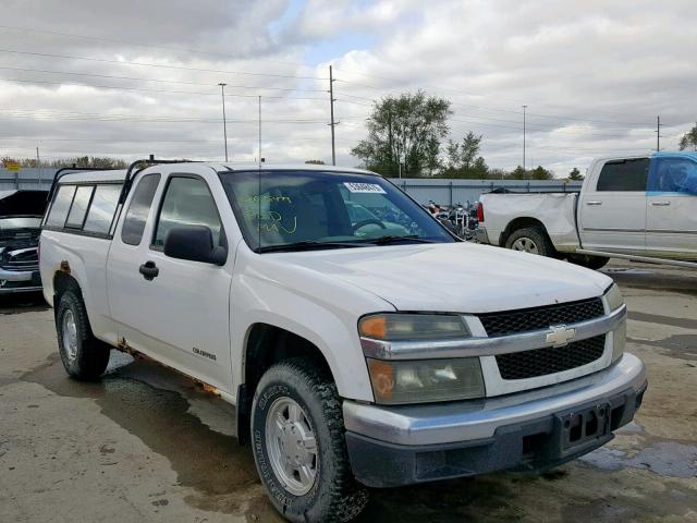 1GCCS196048130632 - 2004 CHEVROLET COLORADO WHITE photo 1